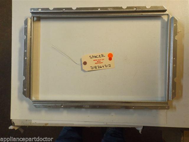 FRIGIDAIRE STOVE 318264712 Spacer,glass NEW W/O BOX FRIGIDAIRE STOVE 318264712 Spacer,glass NEW W/O BOX